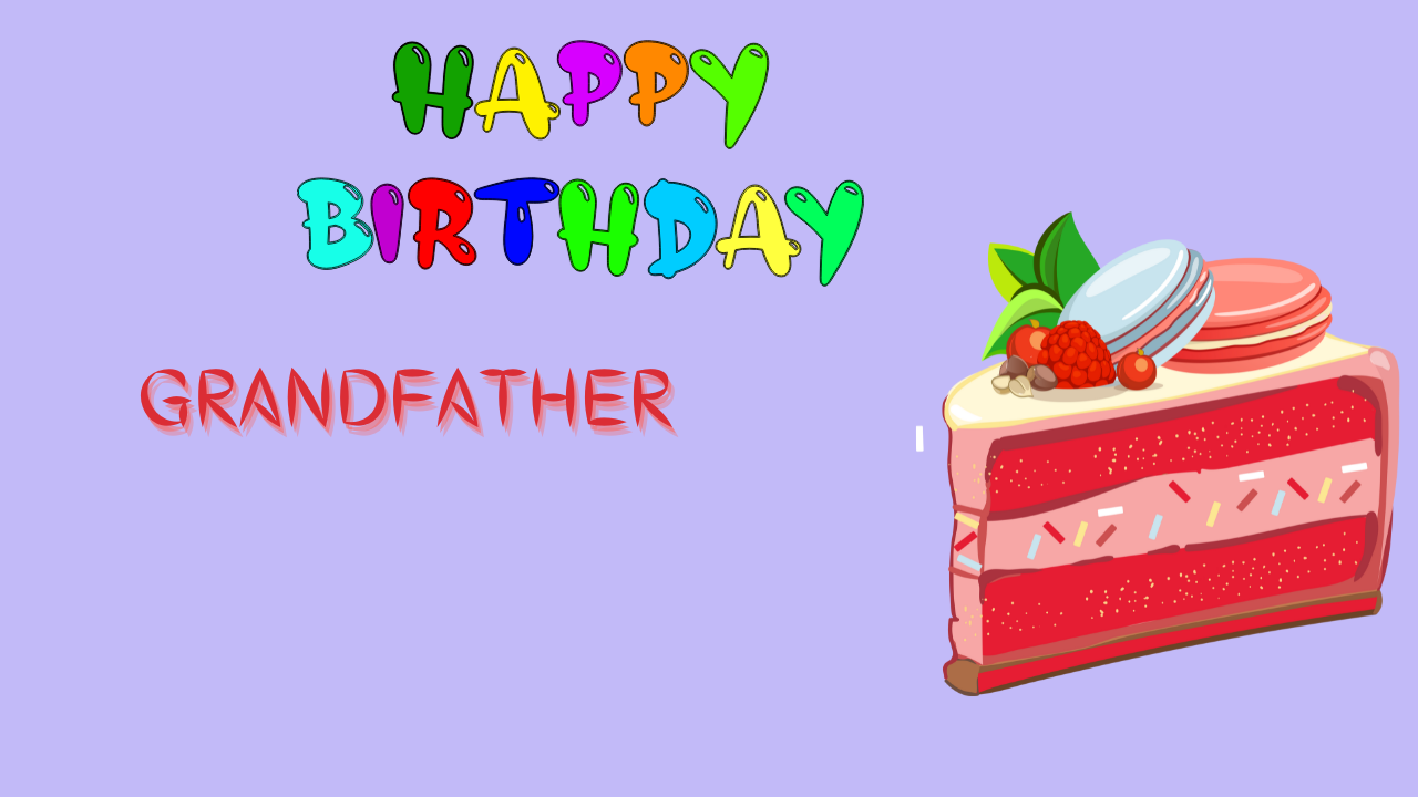 Happy Birthday Greetings Cards For Grandfather