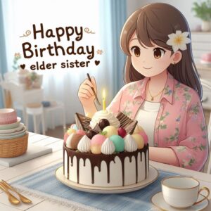 Birthday Cards For Elder Sister Happy Birthday Wishes