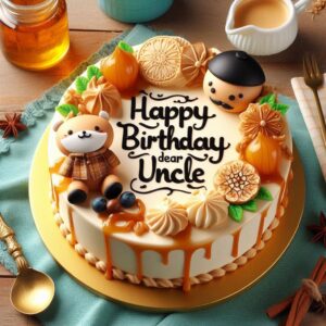 Happy Birthday Cake For Uncle Happy Birthday Wishes