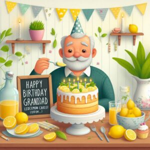 Happy Birthday Cake For Grandfather Happy Birthday Wishes