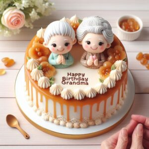 Happy Birthday Cake For Grandmom Happy Birthday Wishes