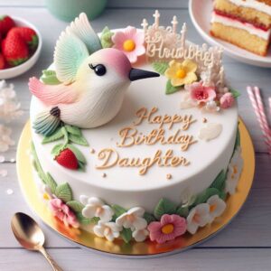 Happy Birthday Cake For Daughter Happy Birthday Wishes