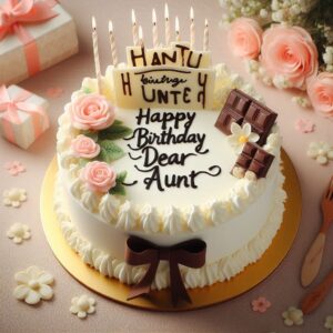Happy Birthday Cake For Aunt Happy Birthday Wishes